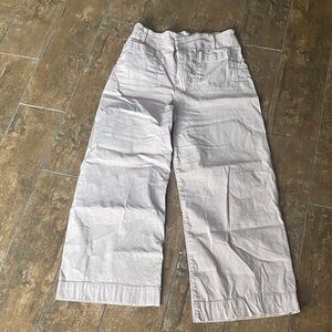 Light Khaki Wide-Leg Pants from Maeve. Collette Style. Size 29. Great condition.